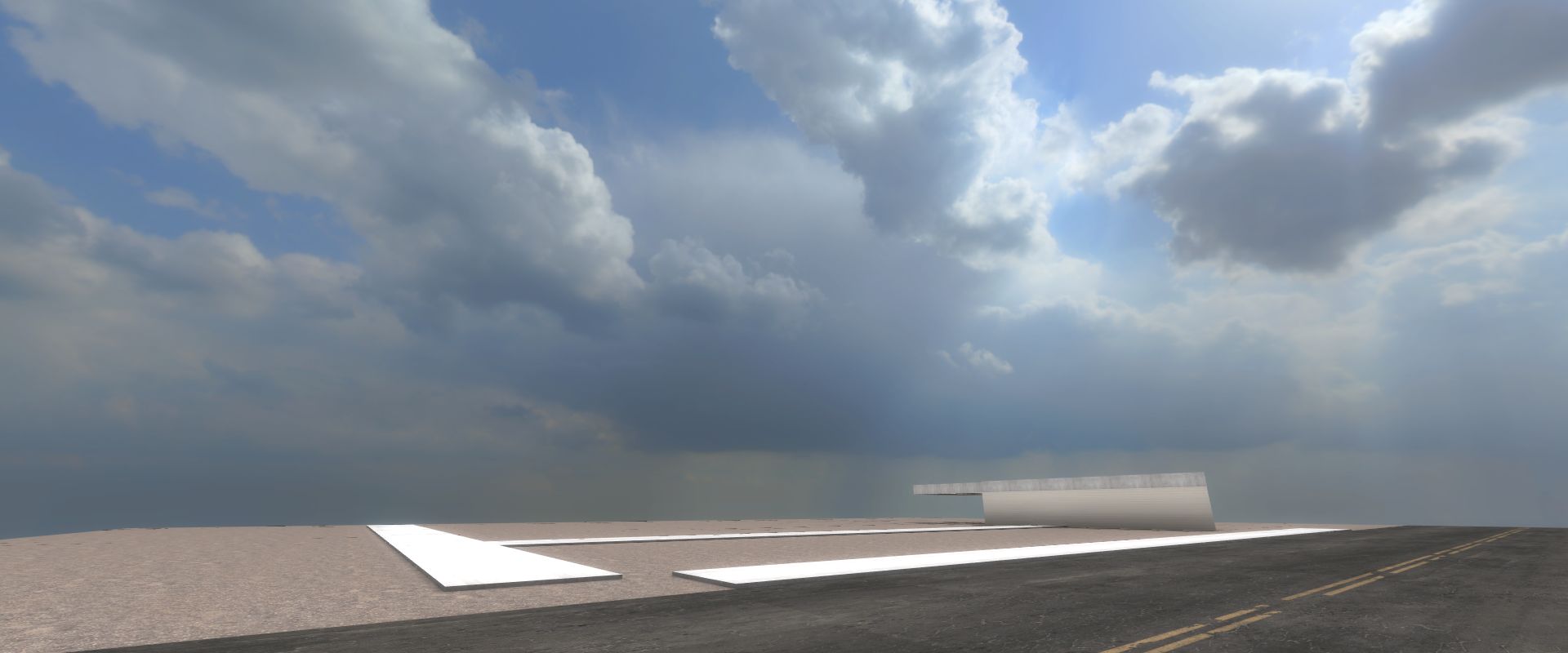 North Hollywood Shootout environment render