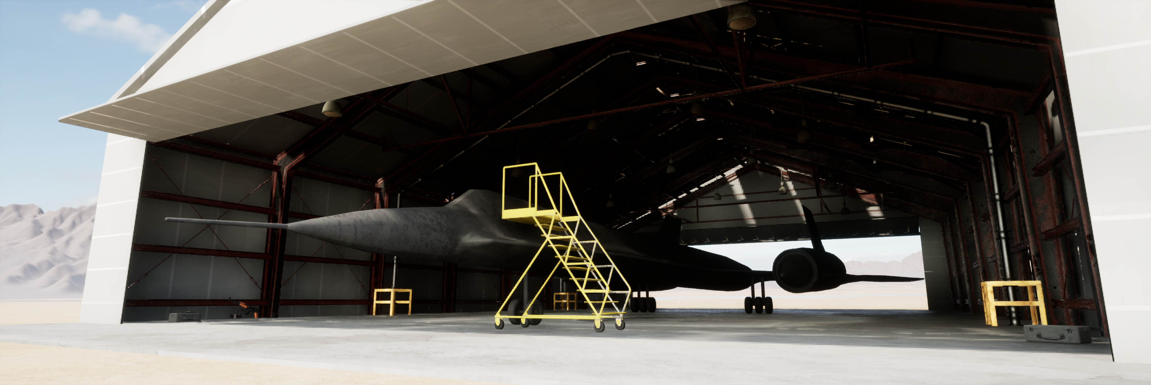 Area 51 environment render